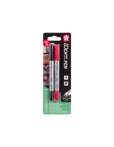Sakura Identi-Pen Set Zwart En Rood