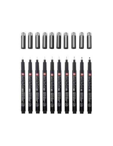 Sakura Pigma Micron Black Edition Set...