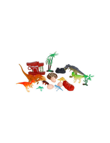 DinoWorld Dinosaurus Speelset 19dlg.