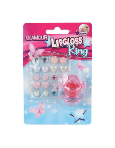 Glamour Lipgloss Ring en 10 Paar...