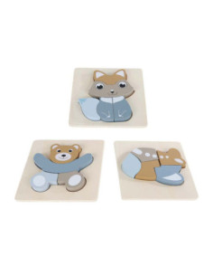 Big Tree Puzzel Hout Dieren...