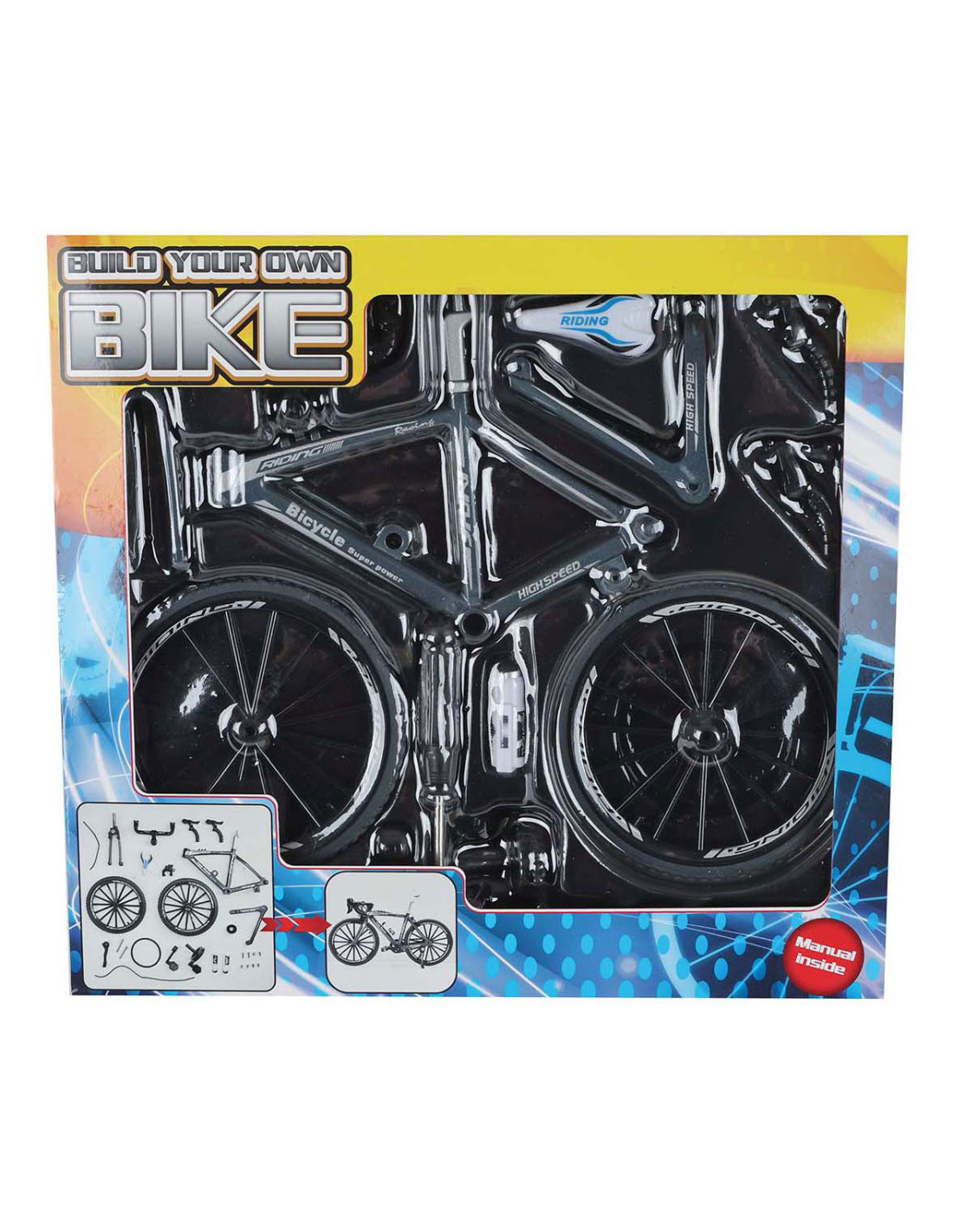 Racefiets Die-cast Bouwpakket 195cm Racefiets Die-cast Bouwpakket 195cm