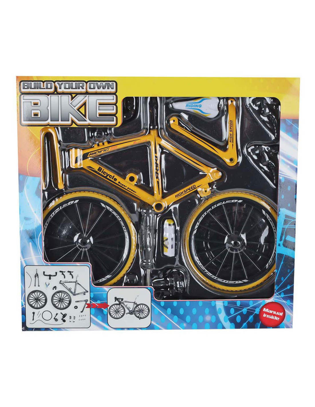 Racefiets Die-cast Bouwpakket 195cm Racefiets Die-cast Bouwpakket 195cm