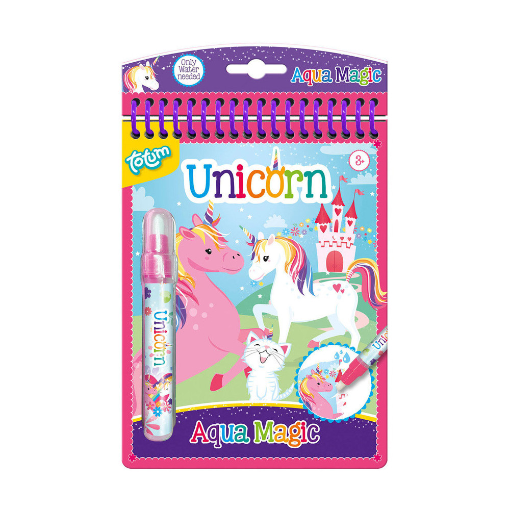 Totum Aqua Magic Eenhoorn Water Kleurboek