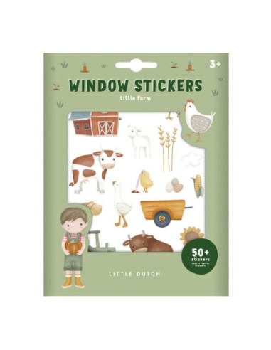 Little Dutch Raamstickerks Little Farm