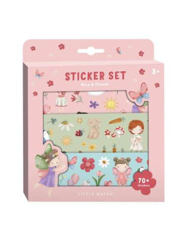 Little Dutch Stickerdoos Rosa &...