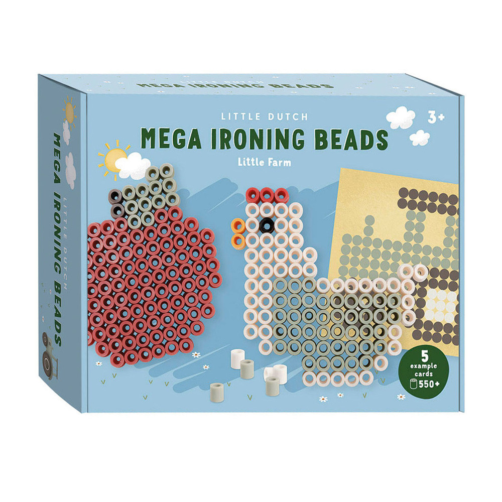 Little Dutch Maxi Strijkkralenset Little Farm