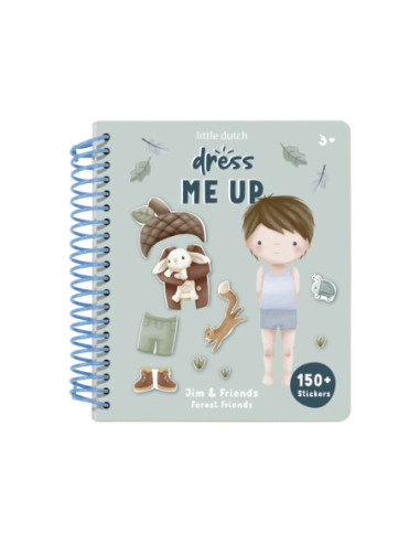 Little Dutch Dress up Stickerboek Jim...