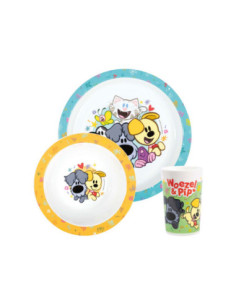 Woezel & Pip Eetset 3dlg.