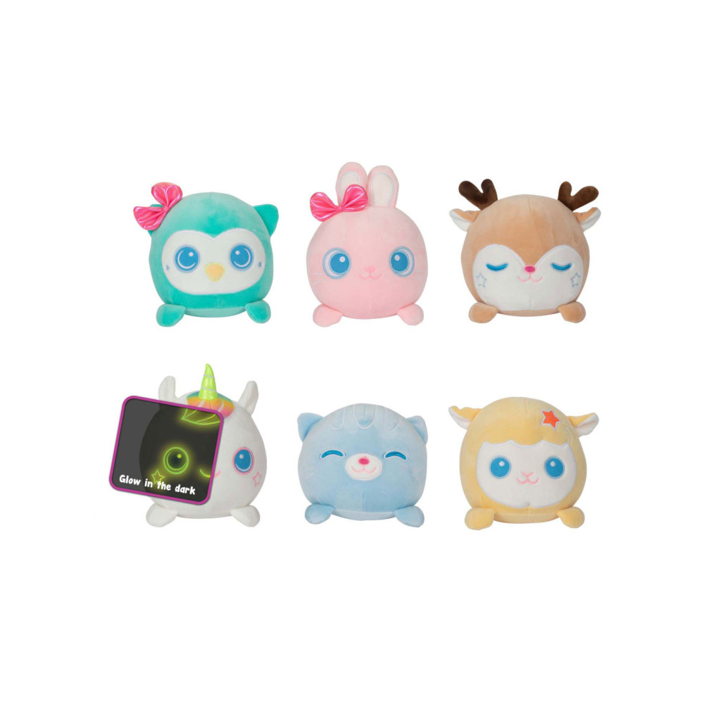 Knuffel Pluche Glow in the Dark Dier