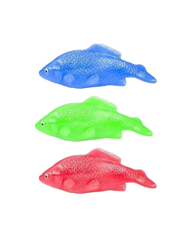 Fun Super Rekbare Kleverige Vis Neon Koi