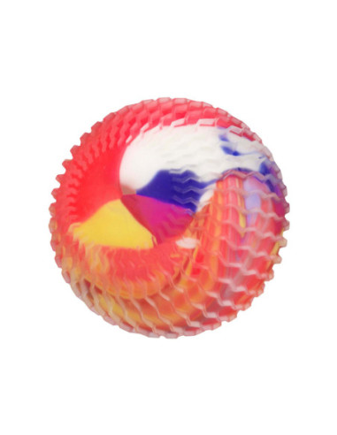 Fun Knijpbal Neon Marble met Foam 12cm