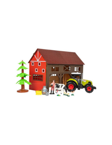 Ackers Ville Boerderij met Tractor...