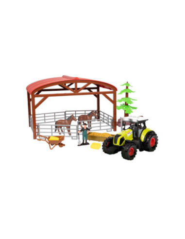 Ackers Ville Paardenstal met Tractor...