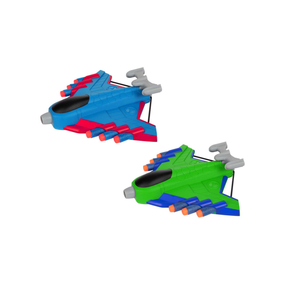 Play Out Vliegtuig Shooter met 16 Foam Pijlen