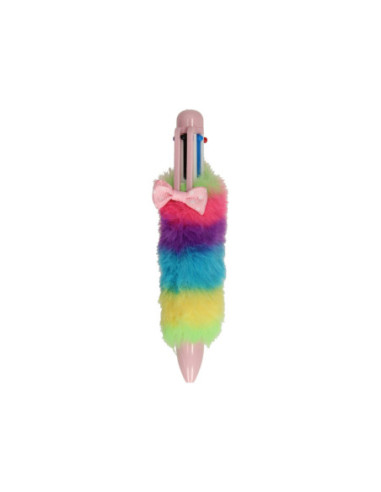 Meerkleurenpen Fluffy Regenboog