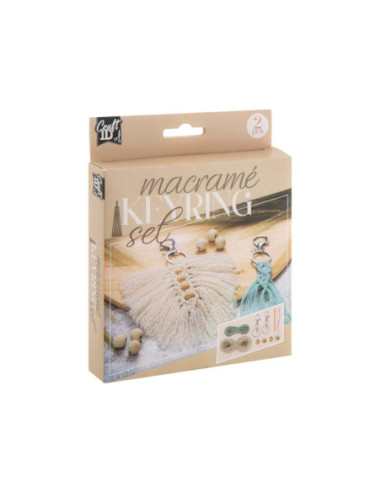 Macrame Sleutelhangers 2st.