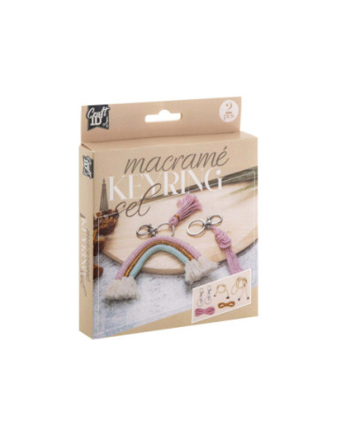 Macrame Sleutelhangers Set van 2