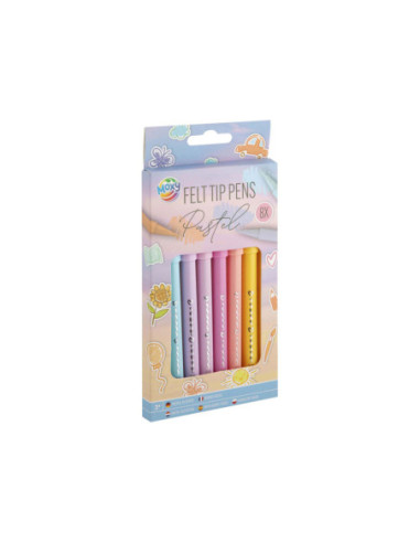 Viltstiften Pastel 8st.