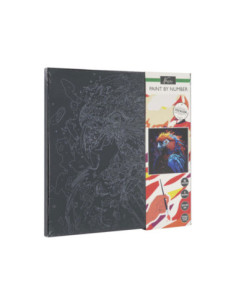 Schilderen op Nummer Black...