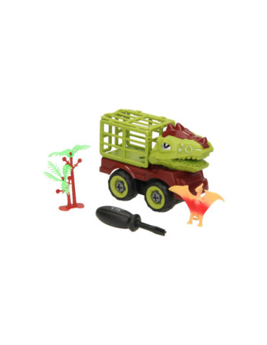 Bouw Auto Dino met Kooi