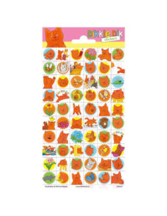 Stickervel Dikkie Dik
