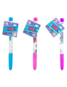 Cutie Crew Pen Water Glitters