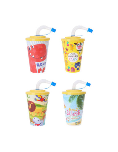 Drinkbeker met Rietje