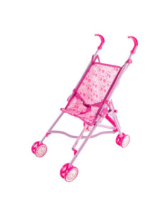 Poppenbuggy Hartjes Roze
