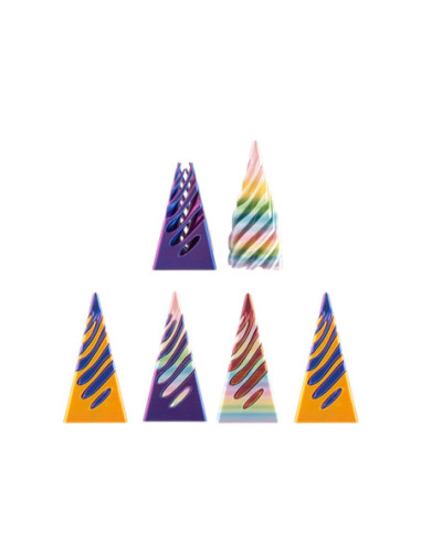 Magische 3D Fidget Toren Pyramide Groot