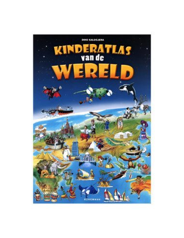 Mega Kinderatlas van de Wereld