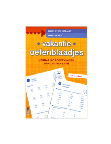 Vakantie oefenblaadjes...