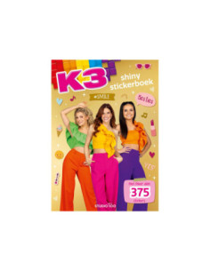K3 Stickerboek Shiny Stickers