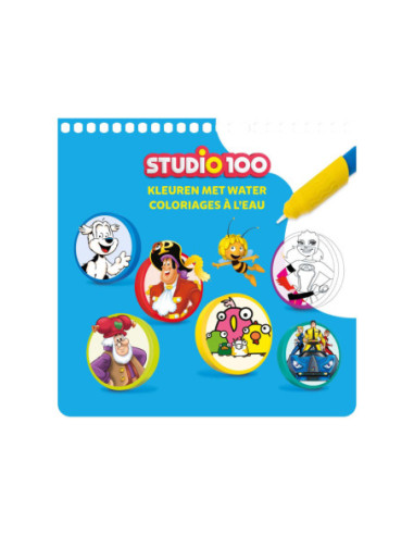 Studio 100 Kleurboek Kleuren Met Water