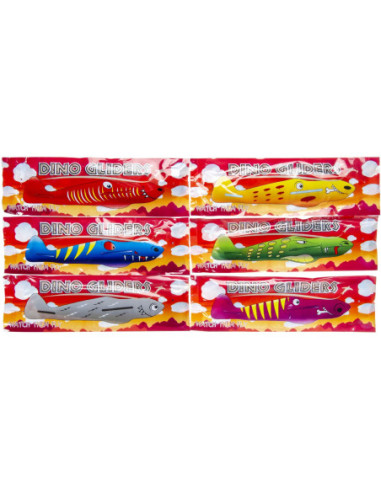 Foam Vliegtuigje Dino 1800st.