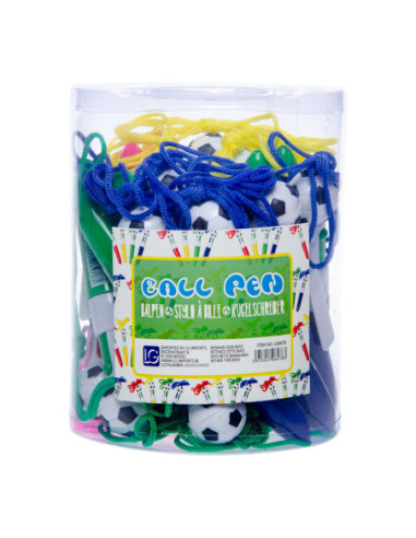 Meerkleurenpen - Voetbal 600st.