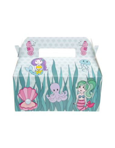 Menubox Zeemeermin Junior 22 X 12 Cm...
