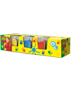 SES Vingerverf, 4 Kleuren