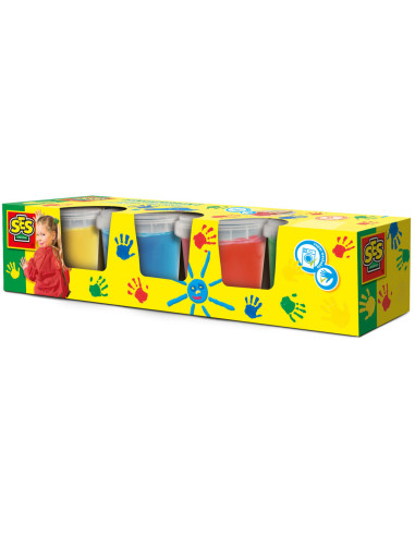 SES Vingerverf, 4 Kleuren