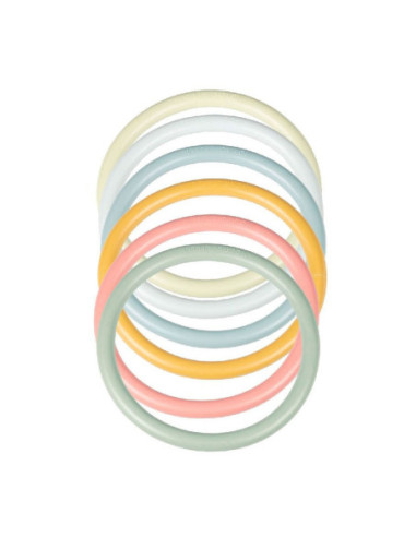 Little Dutch Activiteiten Ringen, 6dlg.