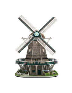 Cubic Fun 3D Puzzel Molen LED