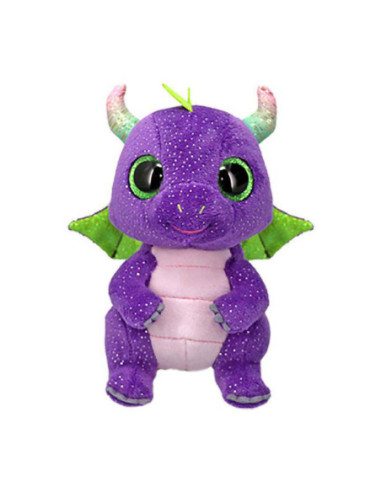 Ty Beanie Boo Daphne Purple Dino, 15cm
