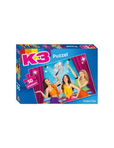 K3 Legpuzzel Alle Kleuren, 50st.