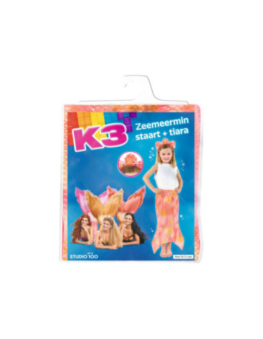 K3 Zeemeerminstaart en Tiara Maat...