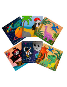 Houten Puzzel (Ruimte,...