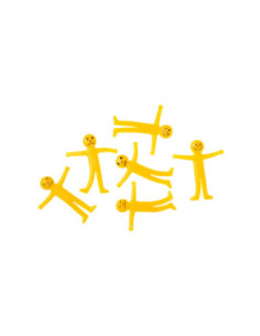 Stretchy Lachgezicht Mannetje