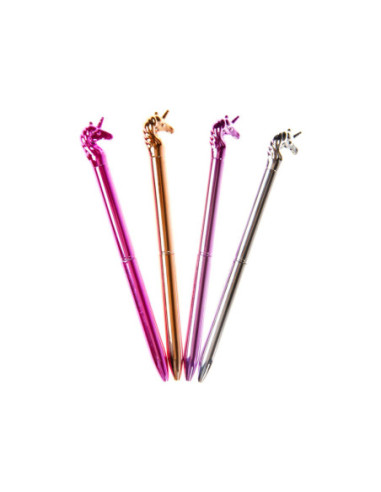 Metallic Eenhoorn Balpen