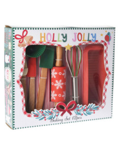 Bakset Kerst Design, 12dlg.