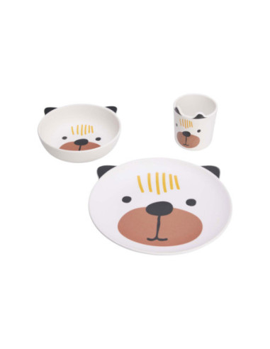 Kinder Serviesset Melamine - Hond, 3dlg.