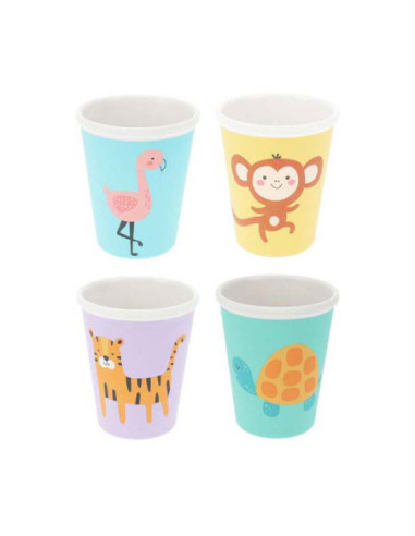 Kinderbeker Dier Melamine, 250ml